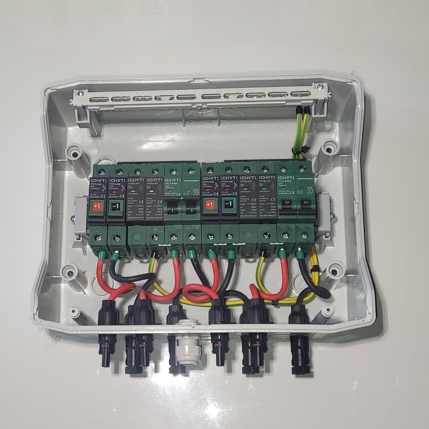 Tablou Fotovoltaic DC 2 Stringuri – Echipat CHYT 1000V