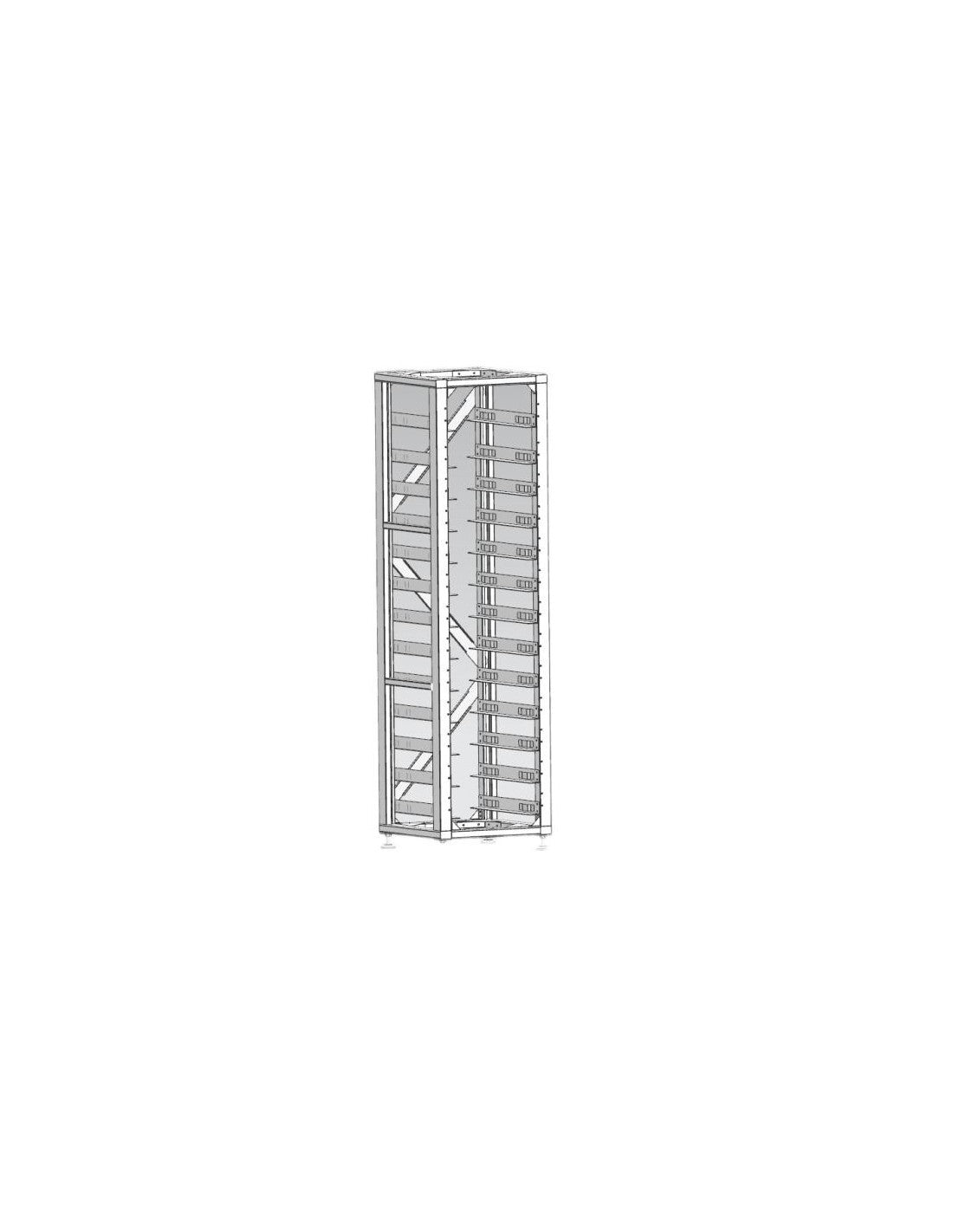 3U-HRack - 13 layer battery pack BOS-G