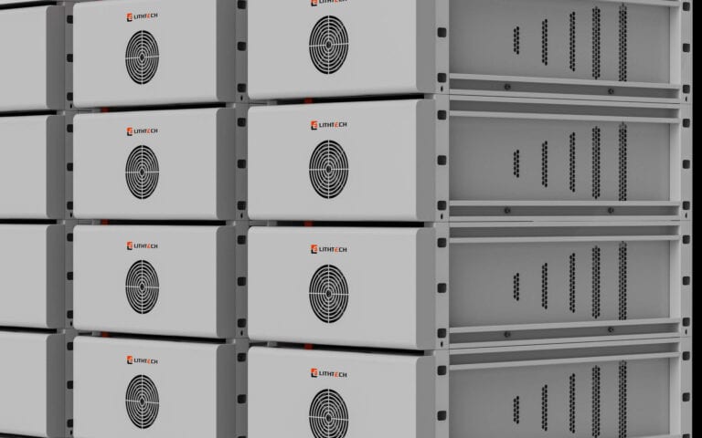 Lithtech HP1600K – Sistem modular de stocare cu baterii de inalta tensiune, 48–241 kWh