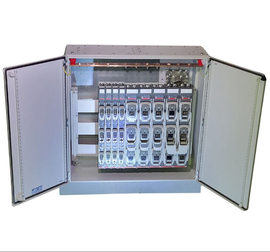 Tablou de distributie ABB 800A, carcasa metalica 1000x1000x300 mm