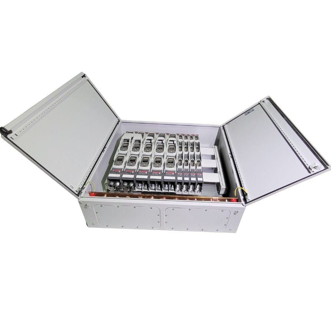 Tablou de distributie ABB 800A, carcasa metalica 1000x1000x300 mm