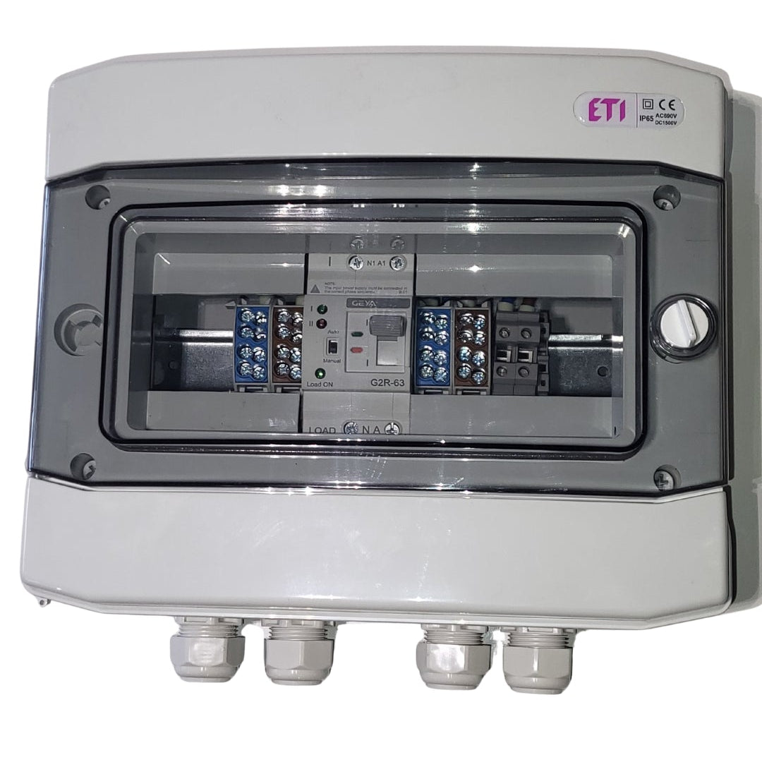 Tablou ATS GEYA 63A 2P Monofazat, IP66