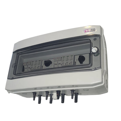 Tablou DC fotovoltaic 1000V echipat 2 stringuri, IP66, ETI