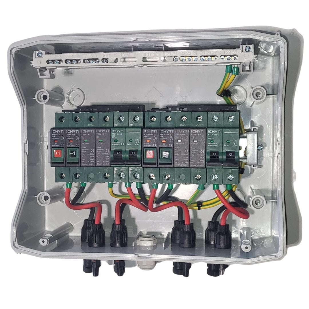 Tablou Fotovoltaic DC 2 Stringuri – Echipat CHYT 600V