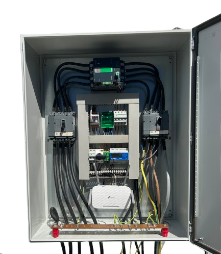 Tablou Anti-insularizare 125kW Schneider pentru invertor trifazat, echipat complet